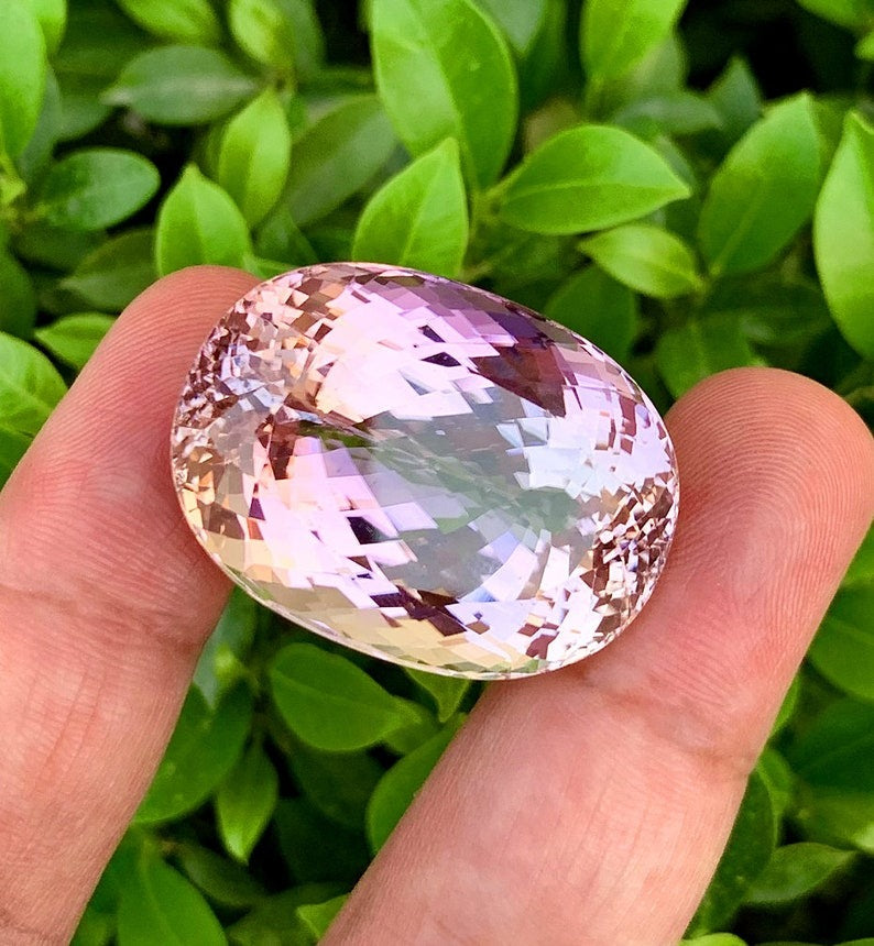 Pink Kunzite, Kunzite Gemstone, Kunzite Jewellery, Kunzite Ring, Kunzite Necklace, Natural Kunzite, Handmade Jewellery, 113.10 Cts