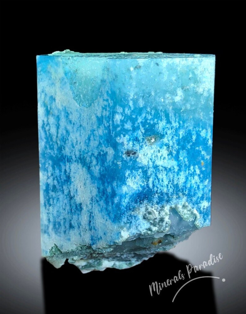 Sky Blue Aquamarine Crystal, Natural Aquamarine, Aquamarine Specimen from Afghanistan, 585 g