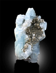 Aquamarine Crystals with Muscovite Mica, Aquamarine Cluster, Aquamarine Specimen, Mineral Specimen, Crystals Clusters, Raw Aquamarine, 3.5kg