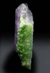 Tourmaline Crystals on Pink Kunzite, Green Tourmaline, Natural Kunzite, Kunzite Stone, Kunzite Specimen from Afghanistan - 663 gram