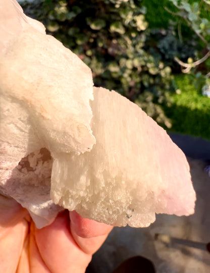Morganite with Kunzite, Lepidolite and Quartz from Afghanistan, 154 gram