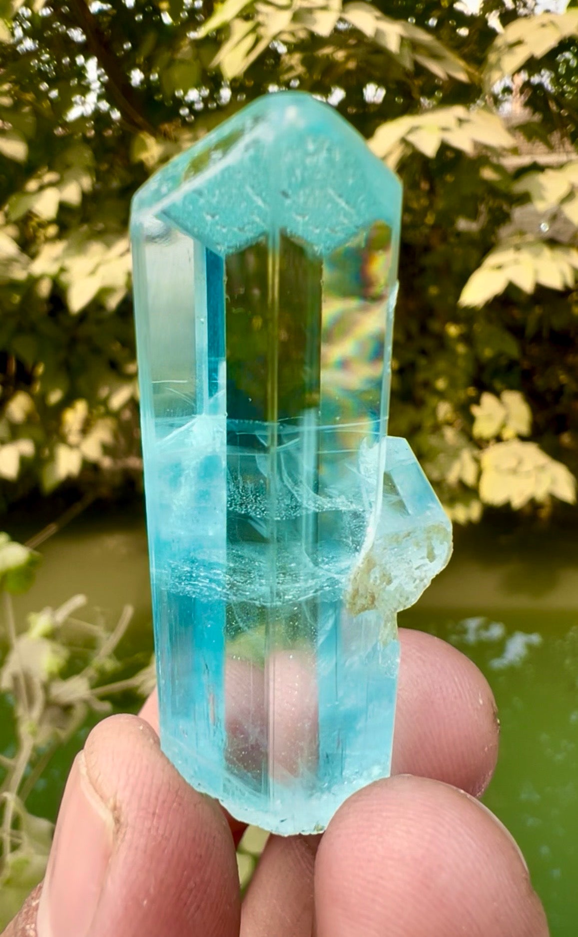 Aquamarine crystal from Pakistan , 32 gram