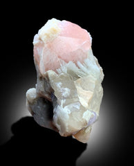 Pink Morganite Specimen, Morganite Crystal, Morganite with Quartz and Albite, Mineral Specimen, Raw Morganite, Crystal Specimen, 563 gram