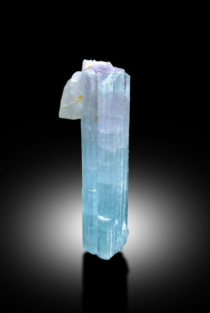 Natural Seafoam Color Tourmaline with Quartz, Tourmaline Crystal, Raw Tourmaline Stone, Tourmaline from Afghanistan - 47 gram