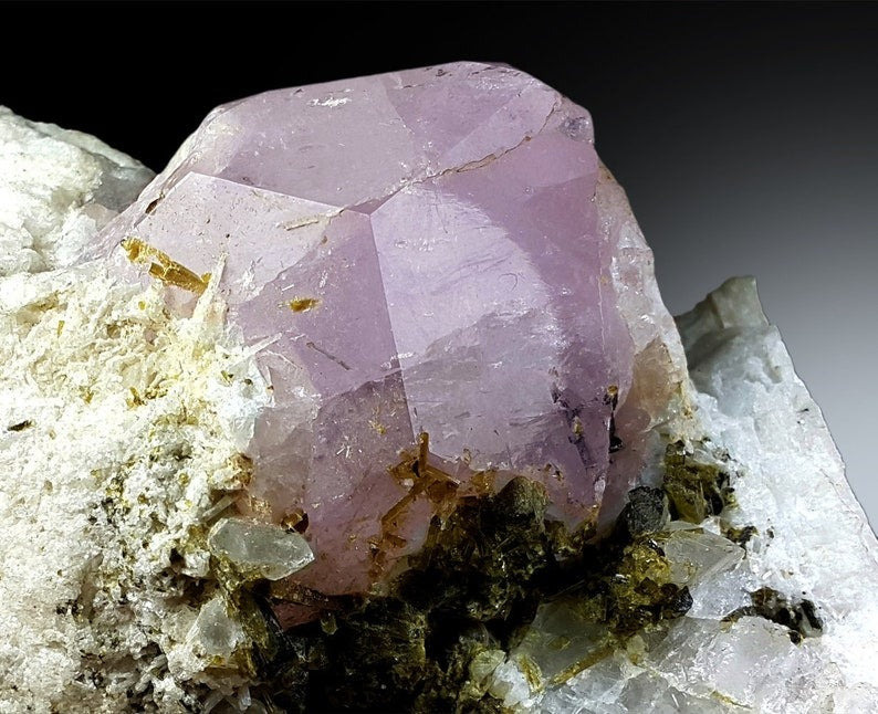 Pink Morganite, Morganite Crystal, Tourmaline Crystals, Feldspar stone, Morganite specimen, Morganite Tourmaline, Combo Speimen, 985 Gram