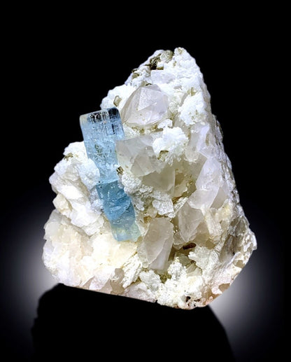 Aquamarine Specimen, Aquamarine Crystal, Quartz Crystals, Albite Feldspar and Mica, Aquamarine stone, Mineral Specimen, Raw Crystal, 1064 g