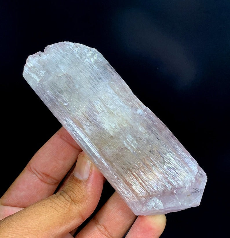 Kunzite Crystal, Pink Kunzite, Terminated Kunzite, Kunzite Gemstone, Crystal Specimen, Kunzite Crystal From Afghanistan - 279 Gram