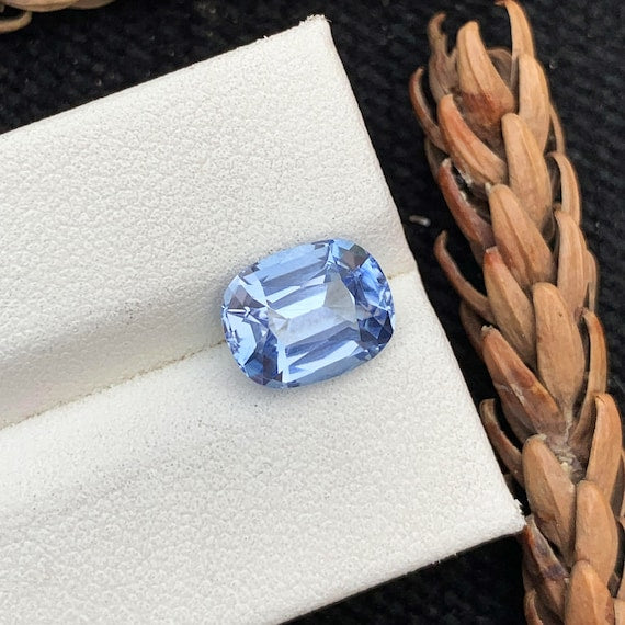 Santa Maria Blue Aquamarine Gemstone For Ring, Loose Aquamarine Ring Stone, Natural Aquamarine Stone, Faceted Aquamarine Loose Stone, 2.7 CT
