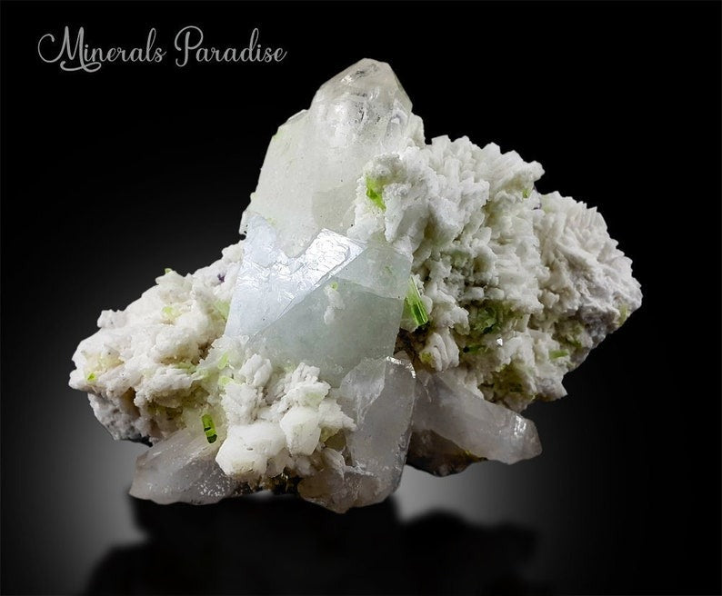 Topaz Tourmalines Montebrasite Quartz Lepidolite Albite Combo Specimen - 933 gram