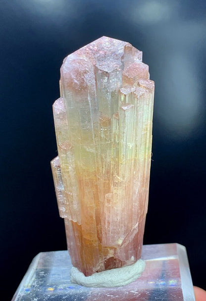 Tourmaline Crystal, Bicolor Tourmaline, Terminated Tourmaline, Tourmaline Gemstone, Tourmaline Crystal From Afghanistan - 63 Gram