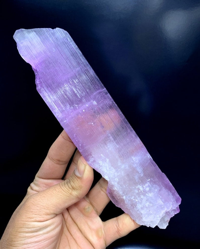 Natural Terminated Pink Kunzite Crystal From Afghanistan - 506 gram