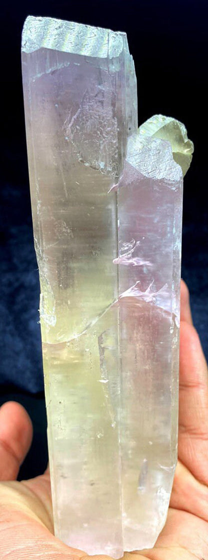 Natural Pink Color Kunzite Crystal, Mineral Specimen, Raw Kunzite Stone, Kunzite Crystal from Afghanistan - 835 gram