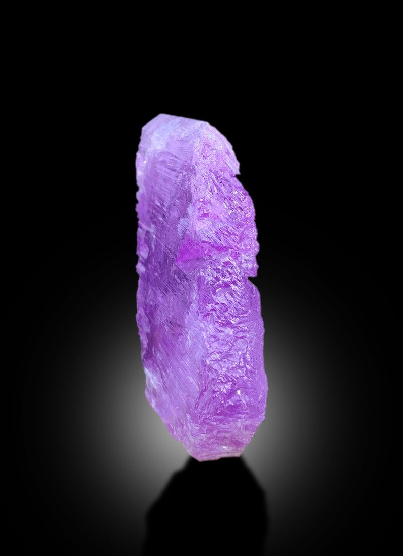 Mountain Shape Double Terminations Pink Kunzite Crystal From Afghanistan - 596 gram