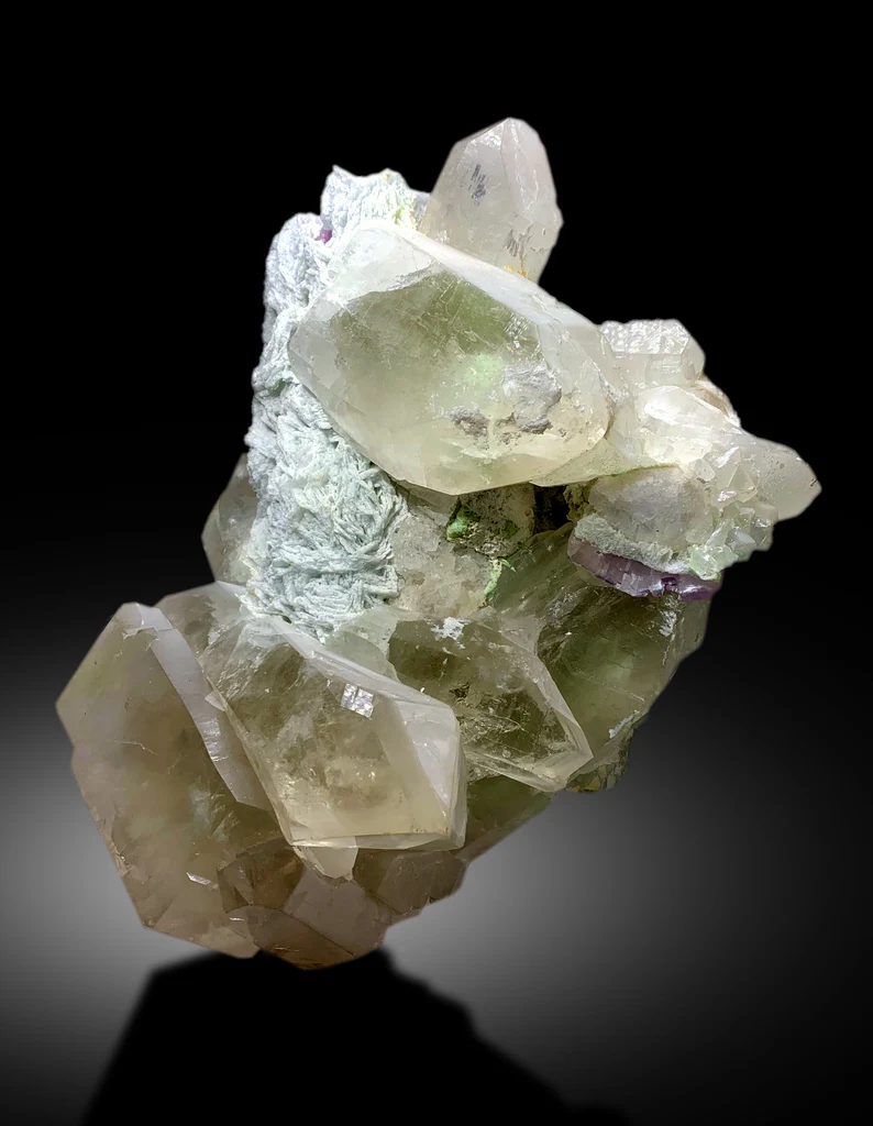 Natural Pink Color Kunzite with Green Tourmalines, Quartz and Cleavelandite Albite, Mineral Specimen, Raw Mineral, Kunzite Specimen - 8.2 Kg