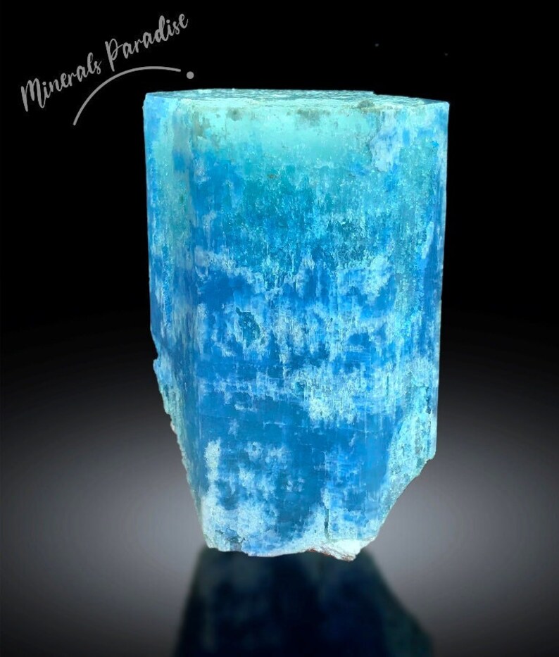 Sky Blue Aquamarine Crystal, Natural Aquamarine, Aquamarine Specimen from Afghanistan, 585 g