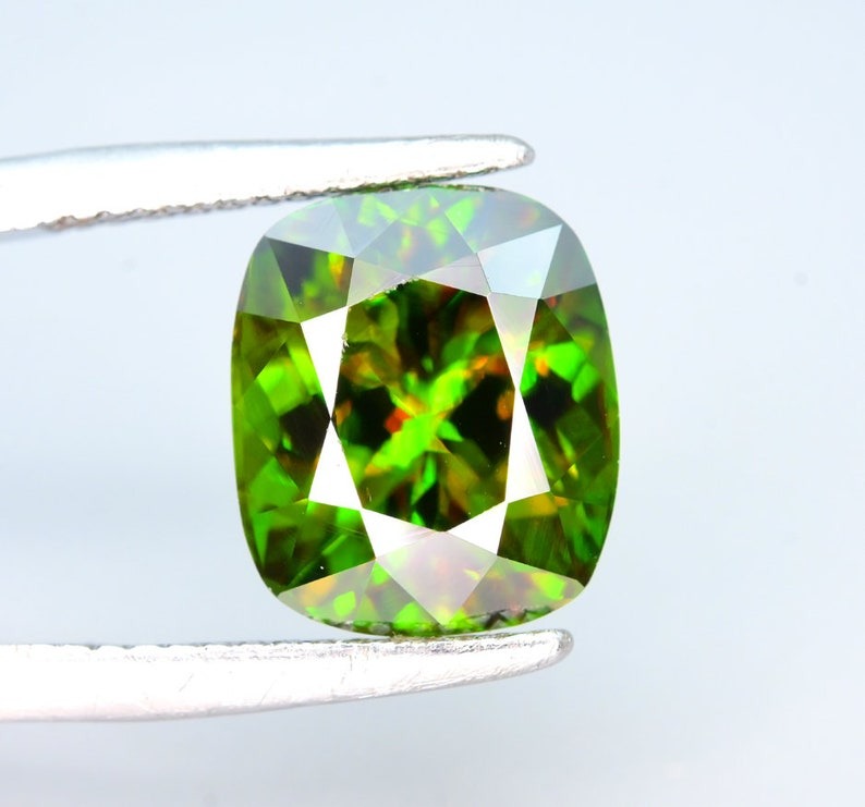 Sphene Gemstone, Sphene cut stone, Fire Sphene, Titanite Sphene Gemstone, Sphene Jewellery, Engagement Ring - 5.75 cts