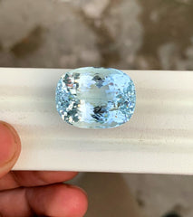 Cusshion Cut Aquamarine Gemstone, Aquamarine Jewellry, Aquamarine Necklace, Loose Gemstone, Jewellry Design - 40.80 Carats