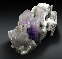 Natural Kunzite Crystals with Quartz Mineral Specimen from Nuristan Afghanistan - 965 gram , 134*98*88 mm