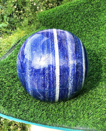 Lapis Lazuli Polished Ball, Blue Lapis, Polished Ball, Polished Stone, Lapis stone, Home Decor, Display Specimen - 15 kg