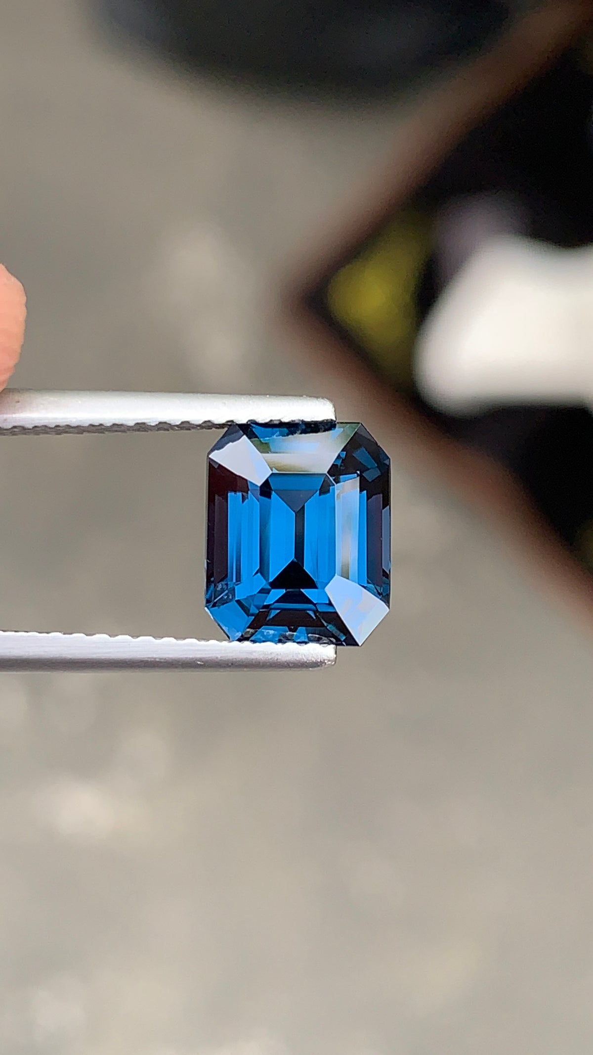 Bellerophon Certified Natural Blue Cobalt Spinel, 3.036 ct