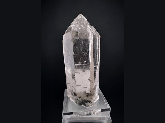 Clear Quartz Crystal with Chlorite Garden Inclusions, Cathedral Pattern, Tormiq Valley Pakistan, Collector Specimen, 1704 gram