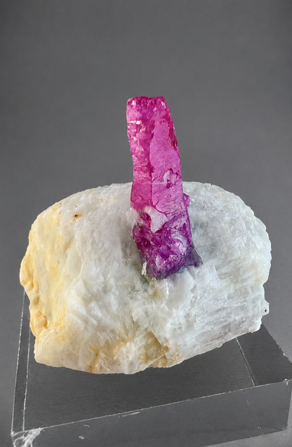 Natural Ruby Crystal on Matrix from Jegdalek Afghanistan – Collector Mineral Specimen, 47 gram