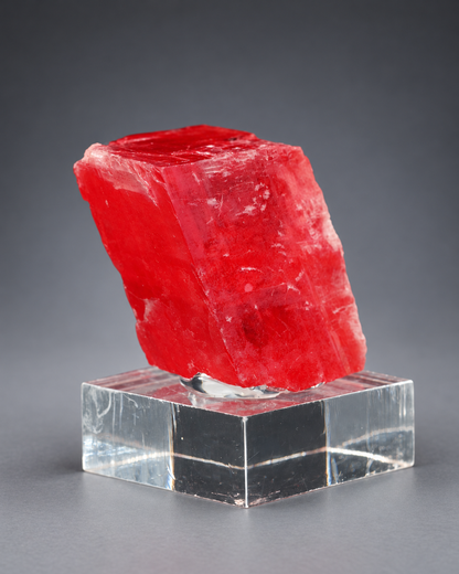 Cherry Red Rhodochrosite Crystal – Sweet Home Mine, Colorado, USA