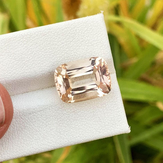 Flawless Topaz Loose Gemstone, Excellent Cut Imperial Topaz Gemstone For Ring Making, Yellow Topaz Faceted Gemstone, 9.5 CT
