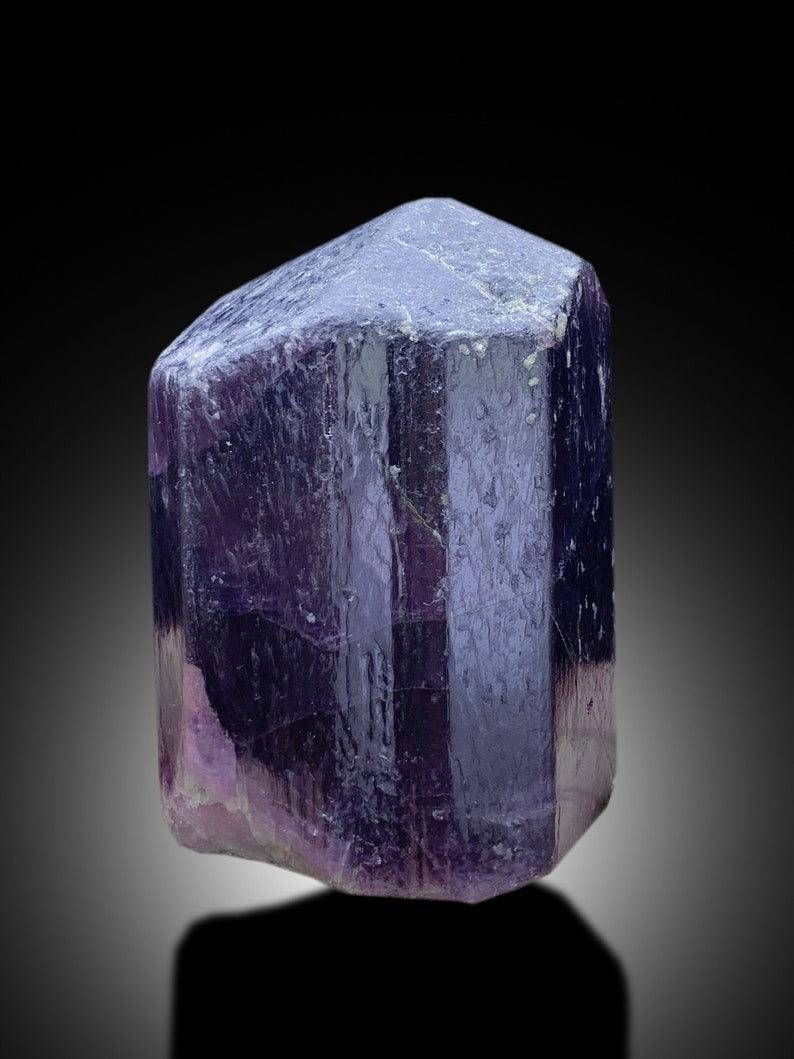 Natural Rich Purple Color Scapolite Crystal, Scapolite Stone, Scapolite Specimen, Raw Mineral, Scapolite from Afghanistan - 511 gram