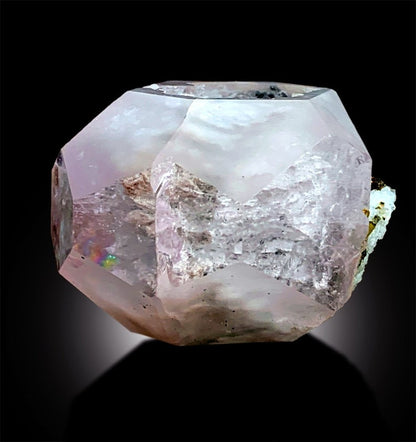 Pink Morganite with Tourmalines and Apatite, Morganite Crystal, Tourmaline Crystals, Pink Apatite, Combo Mineral Specimen, Raw Gemstone, 60g