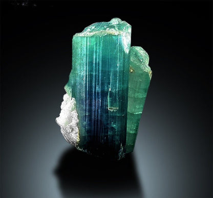 Paraiba Color Like Tourmaline Crystals with Cleavalandite Specimen From Paproke - 56 g, 53*34*26 mm