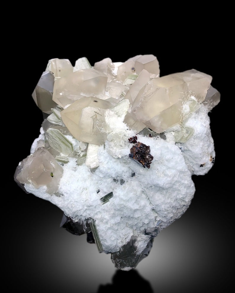 Red Tantalite With Quartz, Mica and Albite Mineral Specimen From Skardu Pakistan - 5530 gram
