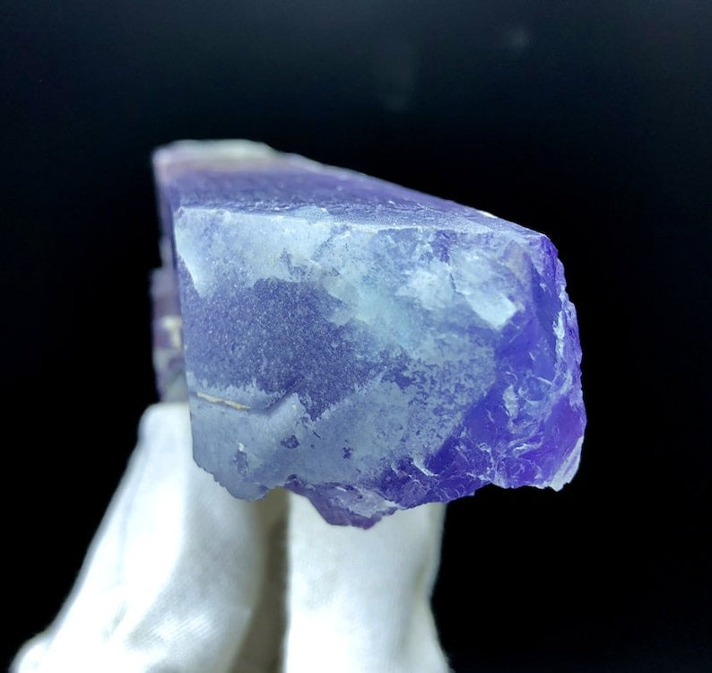Bicolor Kunzite Crystal, Natural Kunzite, Kunzite stone, Pink Kunzite, Kunzite for sale, Raw Kunzite, Mineral Specimen, Healing Stone, 679g