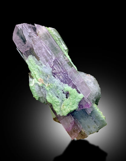 Kunzite Specimen, Natural Pink Color Kunzite with Etched Pollucite and Quartz, Pollucite Crystals, Crystal Specimen, Kunzite Stone - 995 g