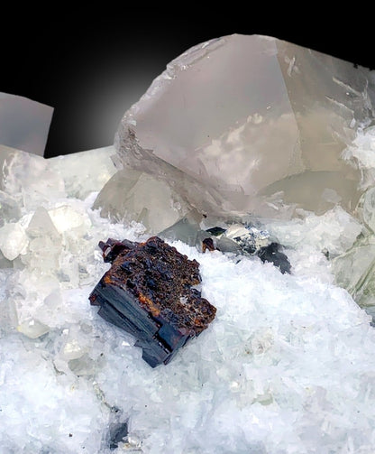 Red Tantalite With Quartz, Mica and Albite Mineral Specimen From Skardu Pakistan - 5530 gram