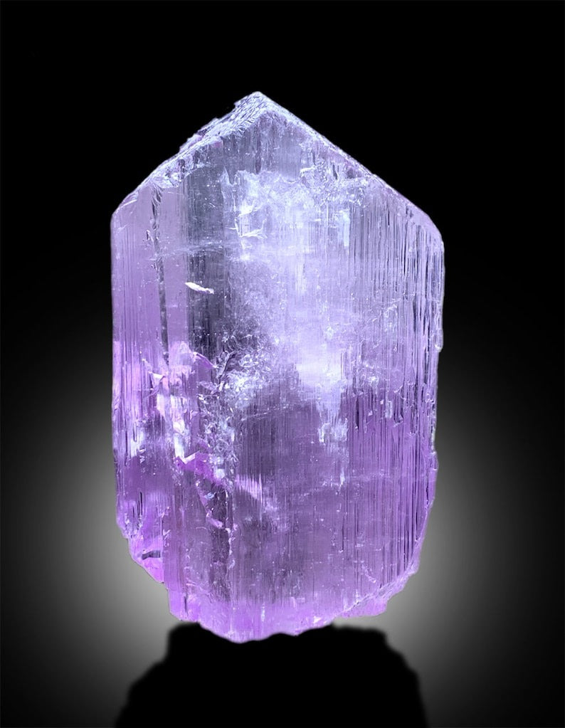 Pink Kunzite Crystal, Natural Kunzite, Kunzite Stone, Kunzite for sale, Kunzite gemstone, Mineral Specimen, Crystal Specimen, 414 gram