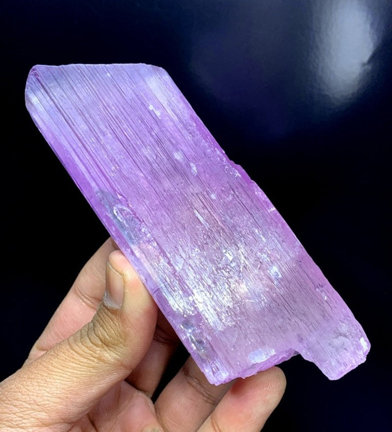 Natural Terminated Pink Kunzite Crystal From Afghanistan - 335 gram