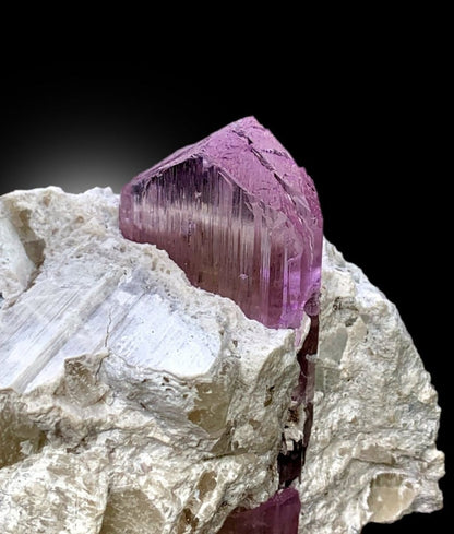 Pink Kunzite Specimen, Pink Kunzite crystal on matrix, Natural Kunzite, Kunzite stone, Mineral Specimen, Raw Kunzite, Raw Gemstone, 466 gram