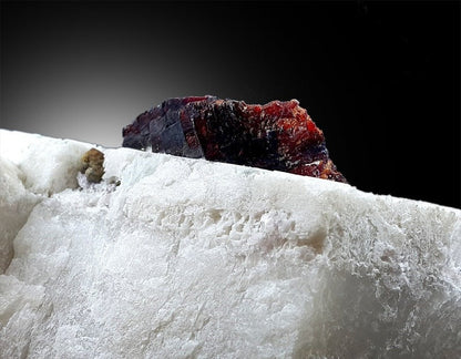 Red Tantalite with Microlite on Feldspar, Tantalite Crystal, Tantalite Stone, Mineral Specimen from Afghanistan - 1419 g