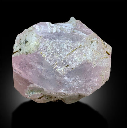 AquaMorganite Crystal, Green Tourmalines, Pink Morganite Crystal, Aquamarine stone, Tourmaline Cluster, Mineral Specimen, Bicolor Beryl,159g