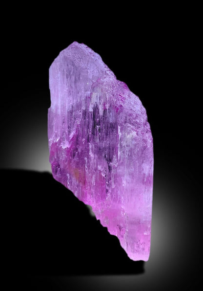 Mountain Shape Double Terminations Pink Kunzite Crystal From Afghanistan - 596 gram