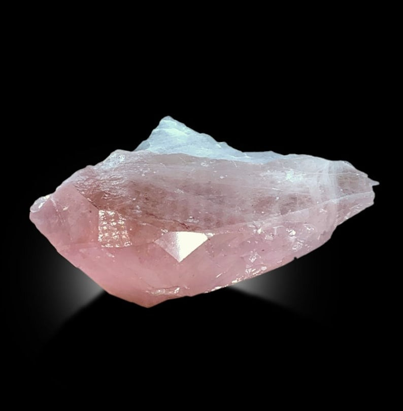 Terminated Natural Pink Morganite Crystal from Dara e Pech Afghanistan, 440 gram