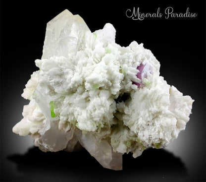 Topaz Tourmalines Montebrasite Quartz Lepidolite Albite Combo Specimen - 933 gram
