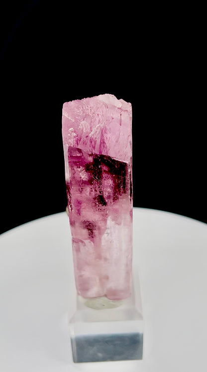 Pink Kunzite with Smoky Quartz from Afghanistan, 88 gram