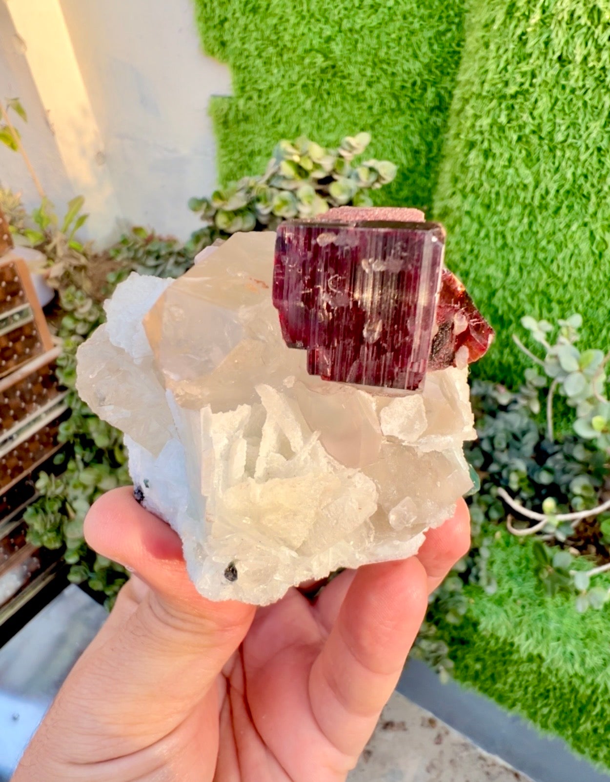Tantalite, Indicolite Tourmaline, Morganite, Quartz and albite from Afghanistan, 244 gram