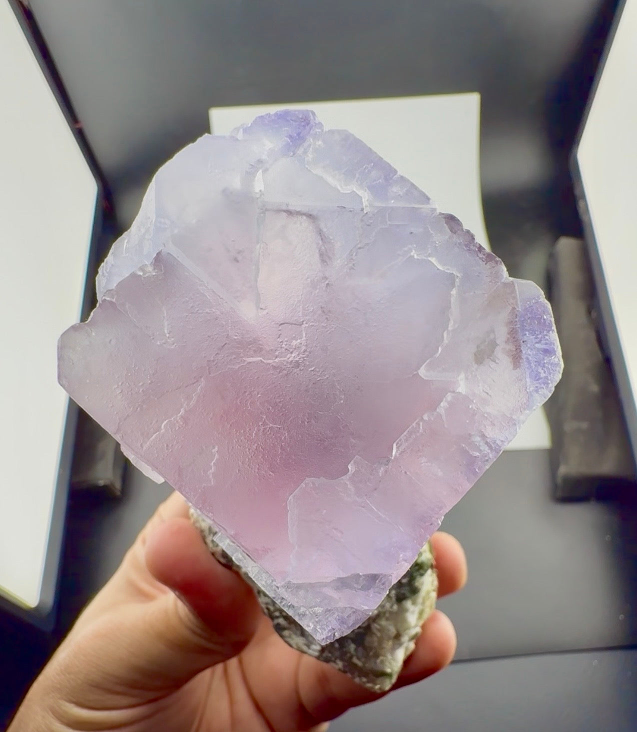 Fluorite on matrix from Afghanistan, 378 gram