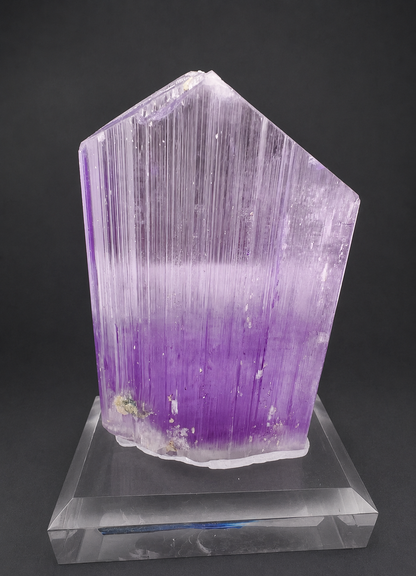 Natural Pink Kunzite Crystal with a custom base from Afghanistan, 1080 gram