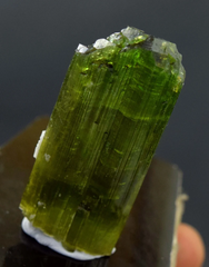 Terminated Green Tourmaline Crystal, Gem Grade Tourmaline, Tourmaline Rough, Tourmaline Crystal From Paproke Afghanistan - 209.20 cts