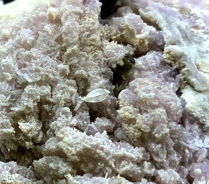 Blue Cap Tourmaline Crystals with Herderite, Lepidolite Albite Smoky Quartz Specimen from Paprok, 400 g, 128*100 mm