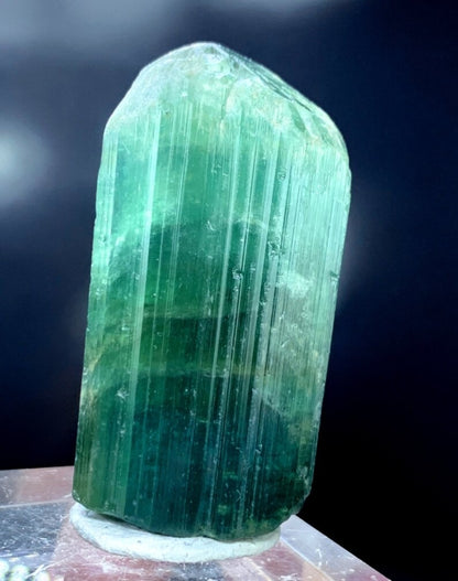 Blue Green Tourmaline Crystal, Natural Tourmaline, Tourmaline Stone, Tourmaline Rough, Tourmaline Crystal From Afghanistan 62 g